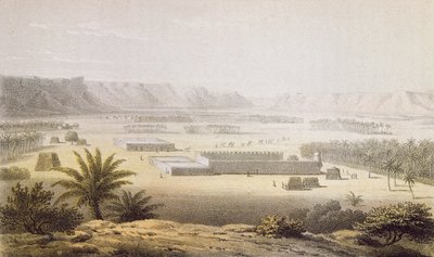 The Oasis of Ghat and Its Plantations in 1850, from 